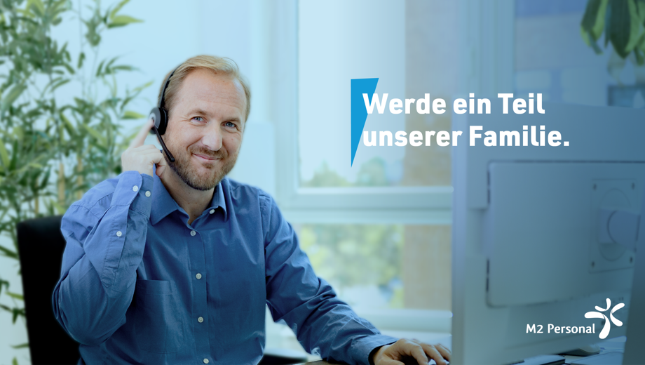 2023 08 08 Stellenanzeigen Header U8 Werde Ein Teil Unserer Familie Männlich